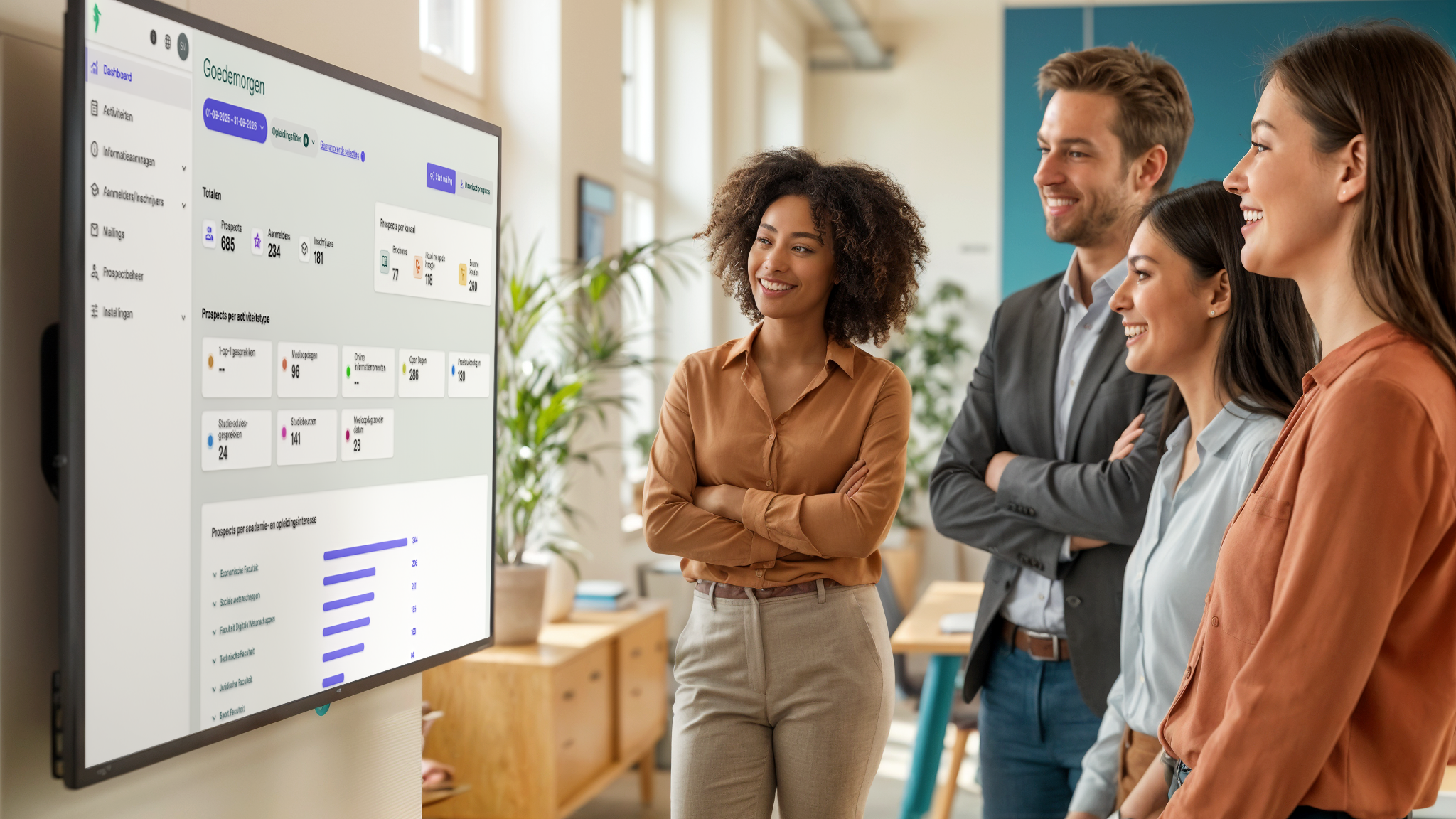 professionals at office